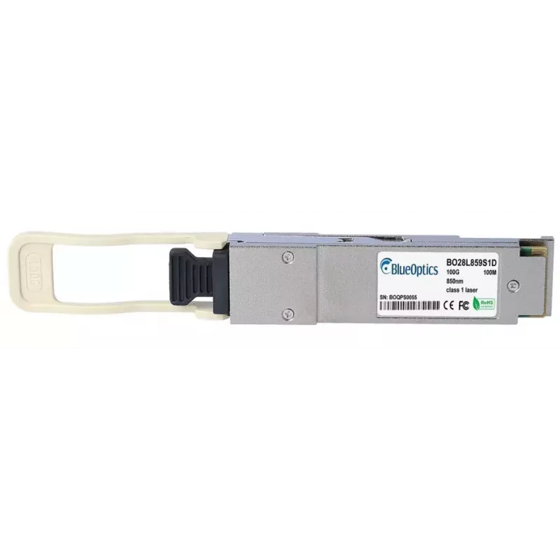 QSFP28 transceiver modul BlueOptics 407-BBWV-BO MTP/MPO