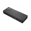 Lenovo 40B00300IT dokovacia stanica/replikátor portov pre notebook káblový Thunderbolt 4 čierna, červená