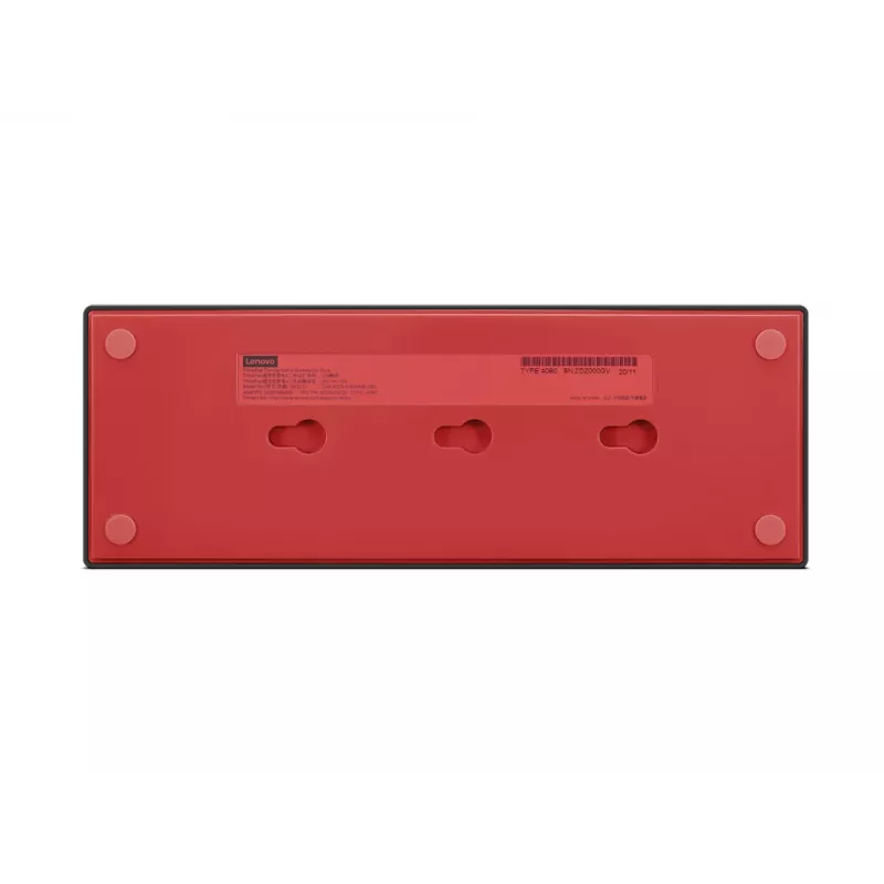 Lenovo 40B00300IT dokovacia stanica/replikátor portov pre notebook káblový Thunderbolt 4 čierna, červená