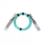 InfiniBand/sklenené vlákno kábel BlueOptics 470-ABOC-BO QSFP28 AOC 30 m akvamarínová