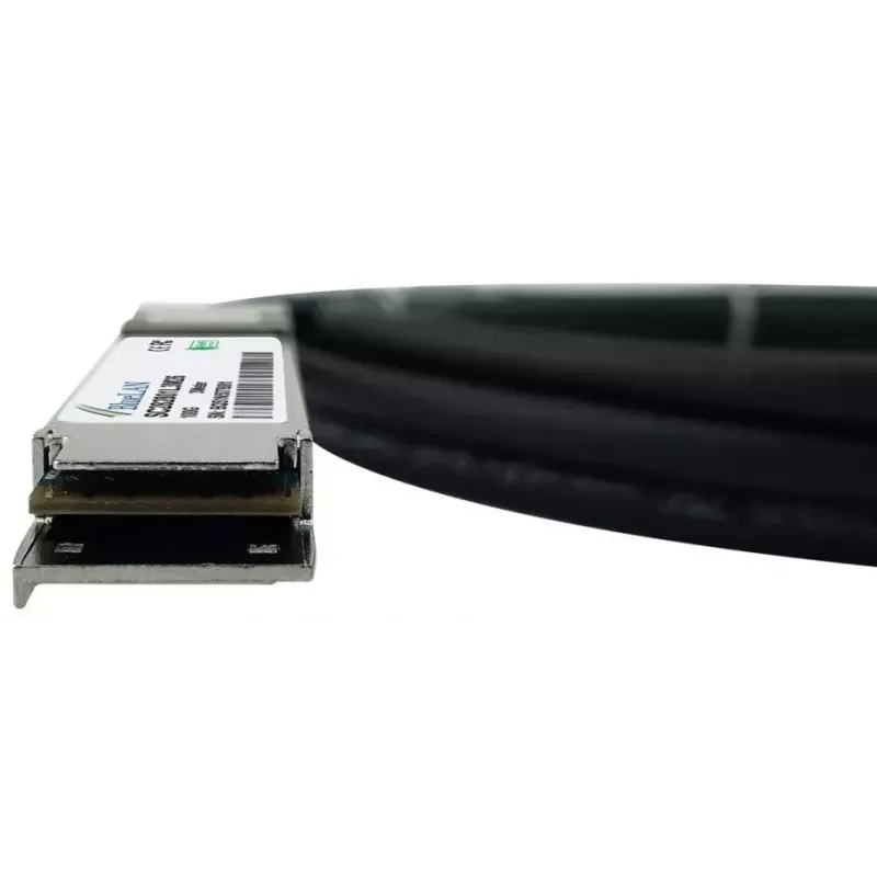 InfiniBand/sklenené vlákno kábel BlueOptics 470-ABPY 1 m QSFP28 čierny