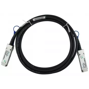 InfiniBand/sklenené vlákno kábel BlueOptics 470-ABPY 1 m QSFP28 čierny
