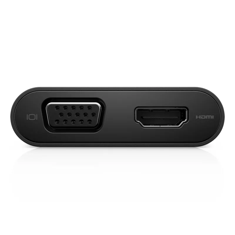 USB-C hub DELL USB-C - HDMI / VGA / Ethernet / USB 3.0 čierny