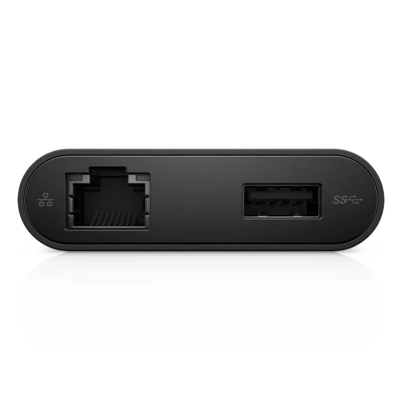 USB-C hub DELL USB-C - HDMI / VGA / Ethernet / USB 3.0 čierny