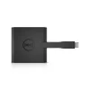 USB-C hub DELL USB-C - HDMI / VGA / Ethernet / USB 3.0 čierny