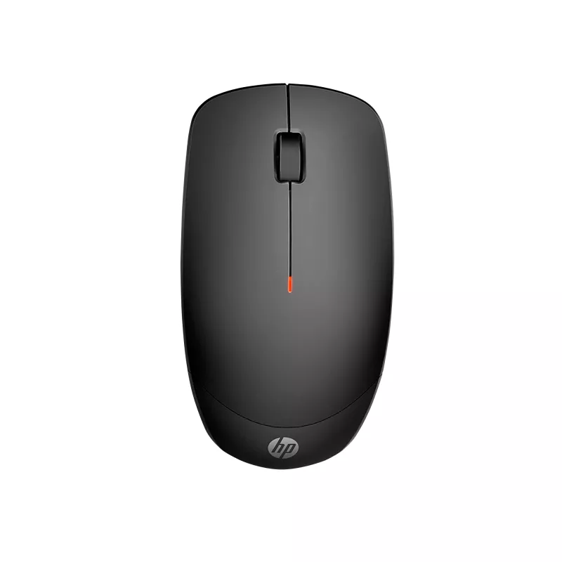 HP 235 tenká bezdrôtová myš, obojručná, optická, RF Wireless, 1600 DPI, čierna