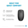 HP 235 tenká bezdrôtová myš, obojručná, optická, RF Wireless, 1600 DPI, čierna