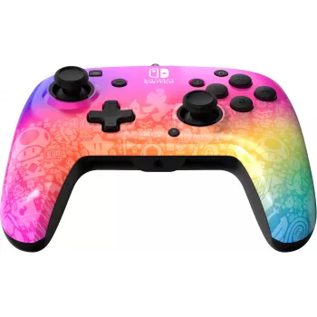 PDP REMATCH Wired Controller: Star Spectrum pre Nintendo Switch, Nintendo Switch - OLED model