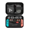 PDP Commuter Case - Elite Edition, puzdro, Nintendo, čierna, sivá, Nintendo Switch, Nintendo Switch Lite, Nintendo Switch OLED, odolná proti pádu, odolná proti poškriabaniu, zips