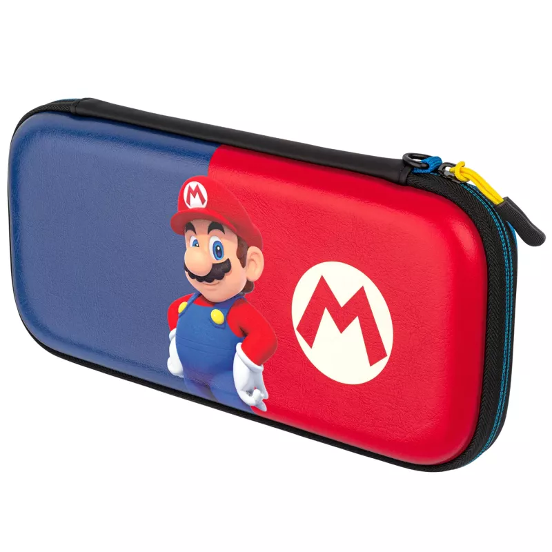 Pevné puzdro PDP Overnight Power Pose Mario pre Nintendo — viacfarebné