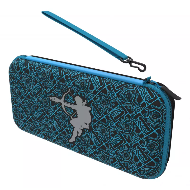 PDP Travel Case GLOW: Sheikah Shoot, pre Nintendo Switch, Nintendo Switch Lite, Nintendo Switch – OLED model