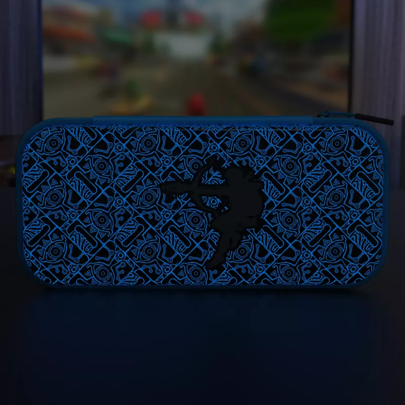 PDP Travel Case GLOW: Sheikah Shoot, pre Nintendo Switch, Nintendo Switch Lite, Nintendo Switch – OLED model