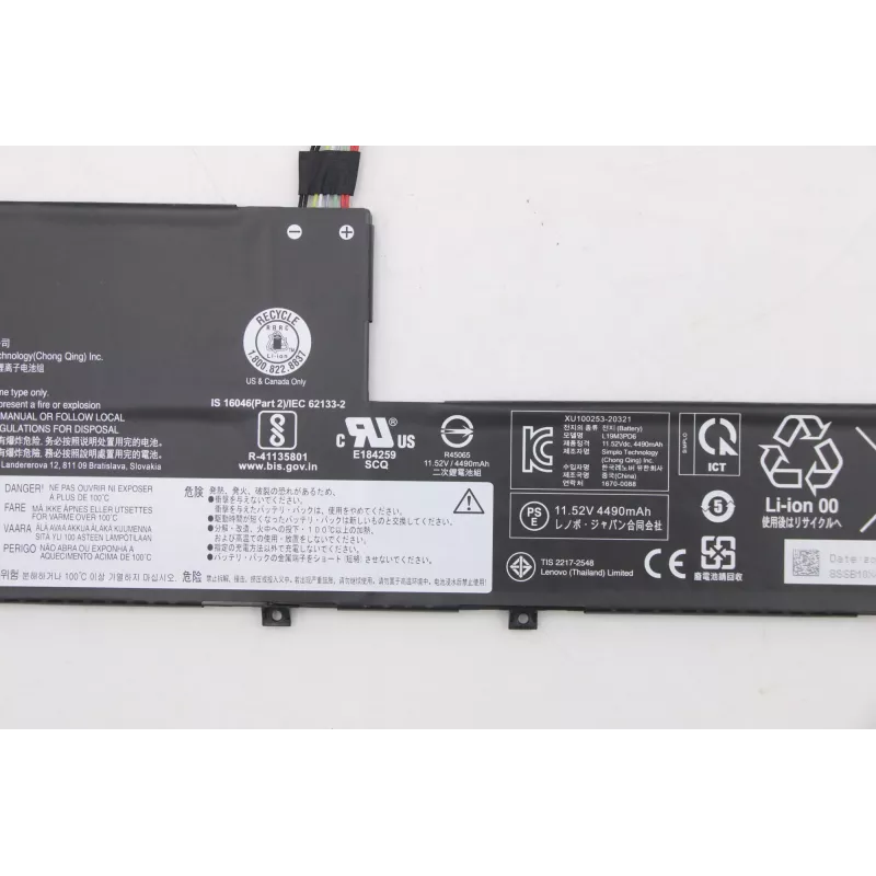 Batéria Lenovo 11,52 V 52,5 Wh lítiovo-iónová 5B10X49072 pre kompatibilné notebooky Lenovo