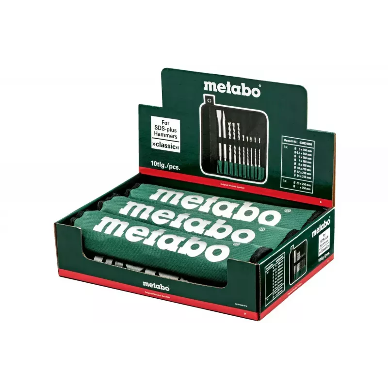 Sada vrtákov Metabo 630824000