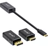 InLine USB prevodník pre displej sada 6-in-1, 4K/60Hz čierna