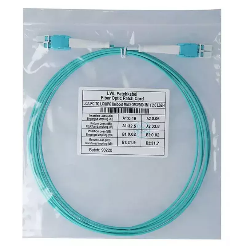 BlueOptics optický kábel 5 m LC OM3