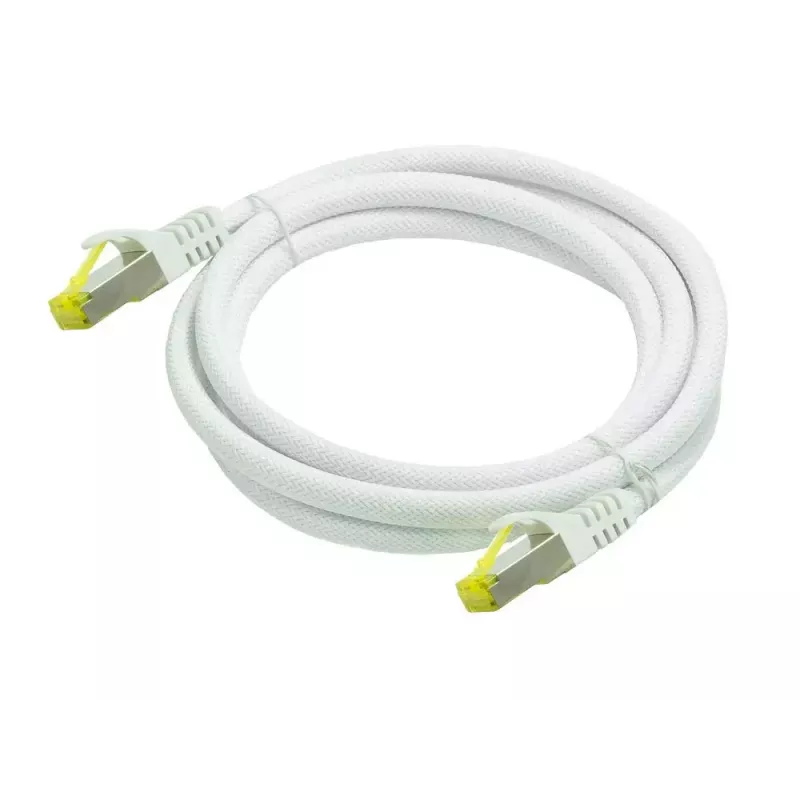 Sieťový kábel Python 8070PY-075W RJ-45 Cat7 7,5 m biely