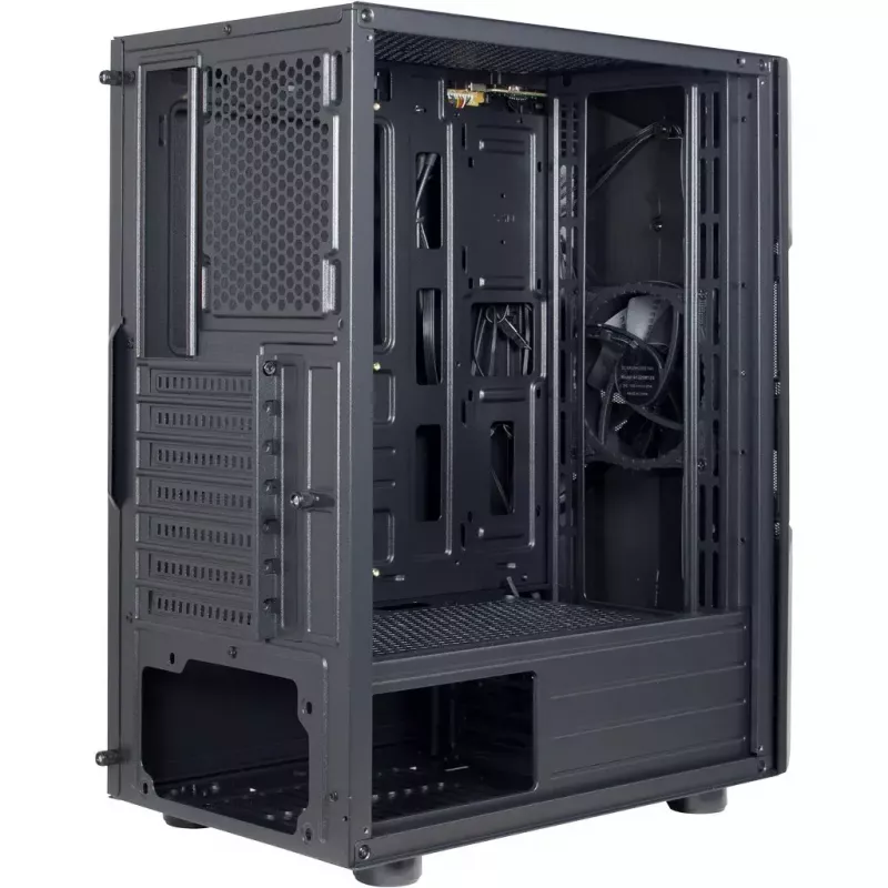 PC skriňa Inter-Tech IT-3306 CAVY Tower čierna