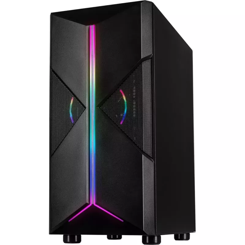 PC skriňa Inter-Tech IT-3306 CAVY Tower čierna