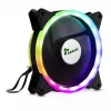 Inter-Tech Argus RS-04 sada ventilátorov RGB, 3x 120 mm s LED pásikom 50 cm a diaľkovým ovládaním, čierna