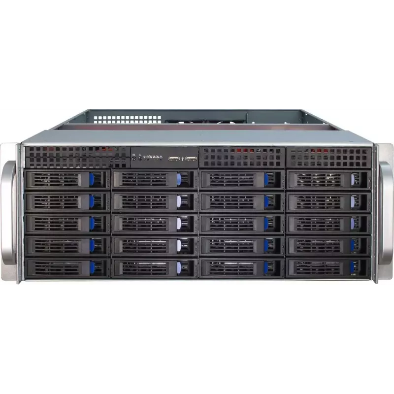 Serverová skriňa Inter-Tech IPC 4U-4420 Rack modrá