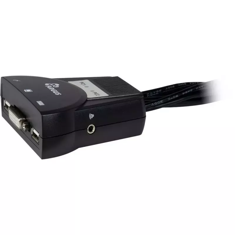 KVM prepínač Inter-Tech KVM-LS-21DA DVI
