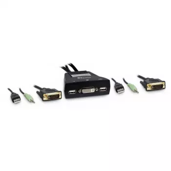 KVM prepínač Inter-Tech KVM-LS-21DA DVI