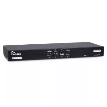 KVM prepínač Inter-Tech AS-9108HA do racku čierny