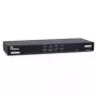 KVM prepínač Inter-Tech AS-9108HA do racku čierny