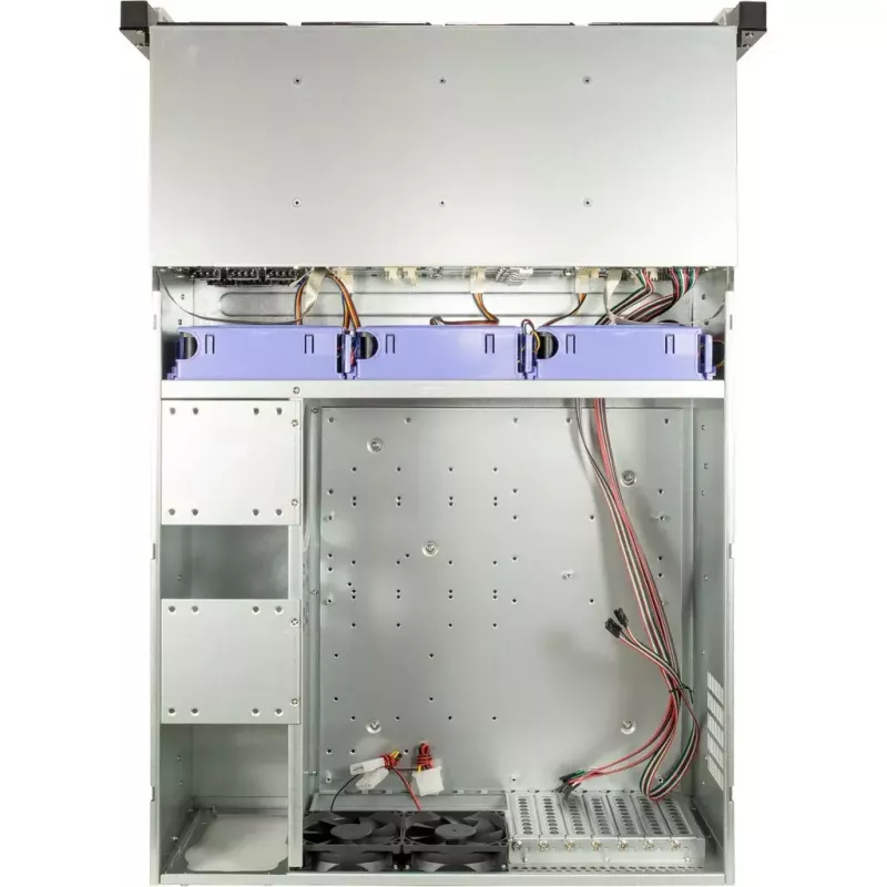 Skriňa na HDD Inter-Tech 4U-4724 sivá 2,5/3,5