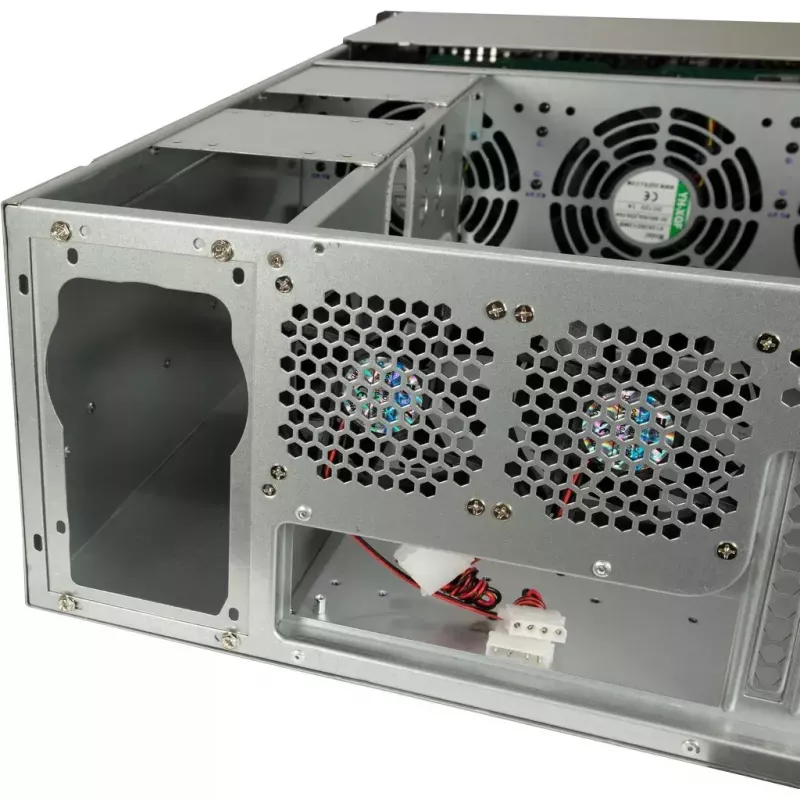 Skriňa na HDD Inter-Tech 4U-4724 sivá 2,5/3,5
