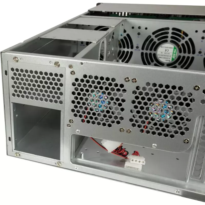 Skriňa na HDD Inter-Tech 4U-4724 sivá 2,5/3,5