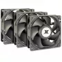 Ventilátor Inter-Tech 88887368 chladiaci systém počítača 12 cm čierny 3 kusy