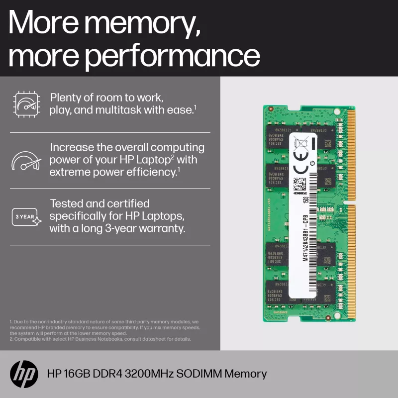 Pamäťový modul HP 16GB DDR4 3200 SODIMM