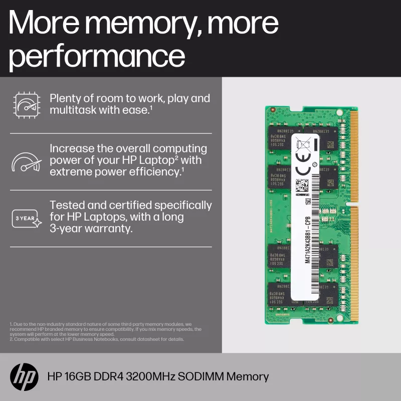 Pamäťový modul HP 16GB DDR4 3200 SODIMM