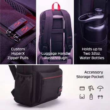 HyperX Delta batoh, batoh, 498 g