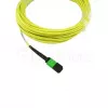 BlueOptics InfiniBand optický kábel 5 m MTP 4x LC zelený