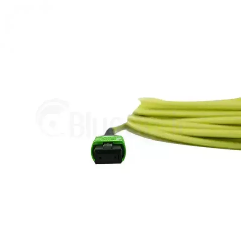BlueOptics InfiniBand optický kábel 5 m MTP 4x LC zelený