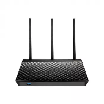 ASUS RT-AC1900U bezdrôtový router Gigabit Ethernet dvojpásmový (2,4 GHz / 5 GHz) čierny
