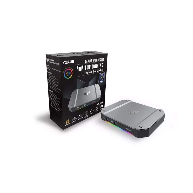 ASUS TUF GAMING CAPTURE BOX-CU4K30 zariadenie na zachytávanie videa USB 3.2 Gen 1 (3.1 Gen 1)