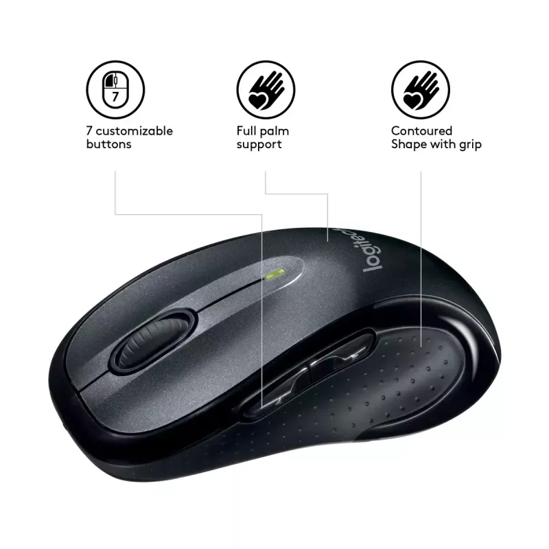 Myš Logitech M510 RF bezdrôtová