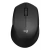 Logitech M330 SILENT PLUS — bezdrôtová myš, pre pravákov, 1000 DPI, 3 tlačidlá, koliesko, čierna, na batérie