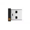 USB prijímač Logitech USB Unifying Receiver 910-005235 čierny strieborný