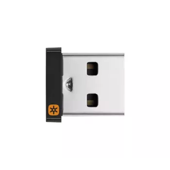 USB prijímač Logitech USB Unifying Receiver 910-005235 čierny strieborný