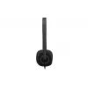Logitech H151 stereo slúchadlá s mikrofónom s potlačením hluku, drôtové, čierne