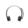 Logitech H151 stereo slúchadlá s mikrofónom s potlačením hluku, drôtové, čierne