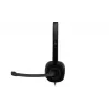 Logitech H151 stereo slúchadlá s mikrofónom s potlačením hluku, drôtové, čierne