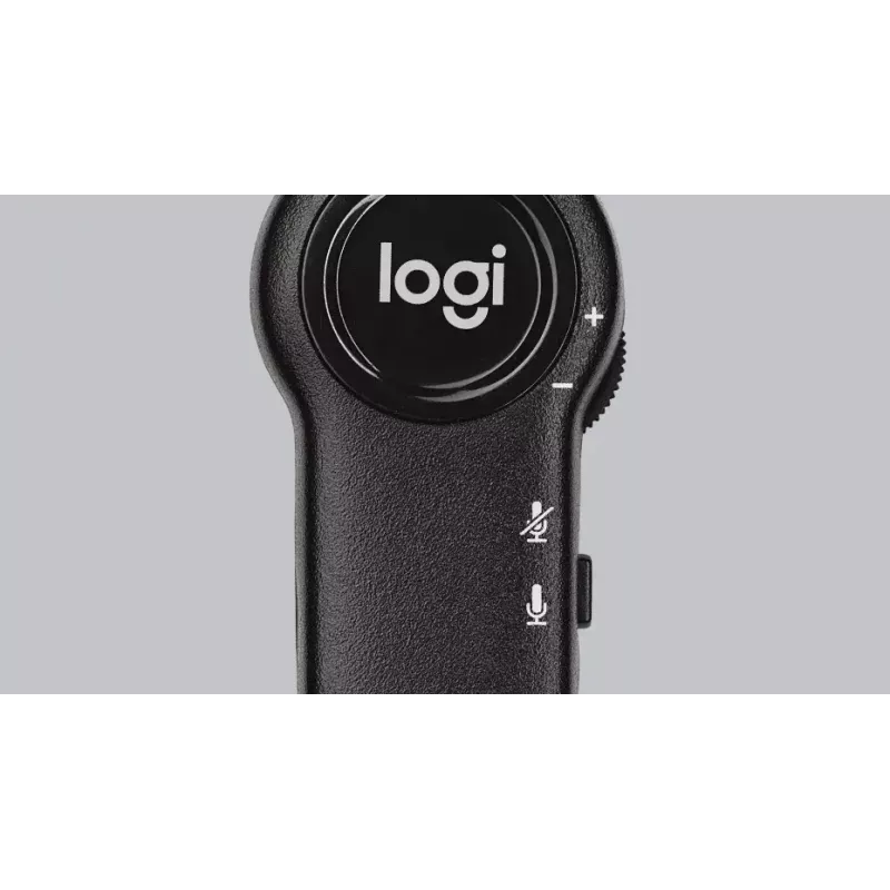 Logitech H151 stereo slúchadlá s mikrofónom s potlačením hluku, drôtové, čierne
