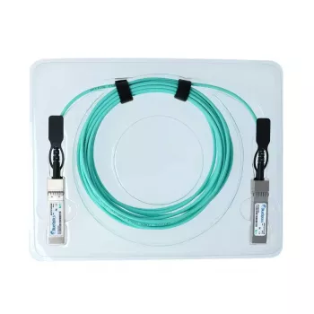BlueOptics InfiniBand/sklenené vlákno kábel 7 m SFP28 akvamarínová farba