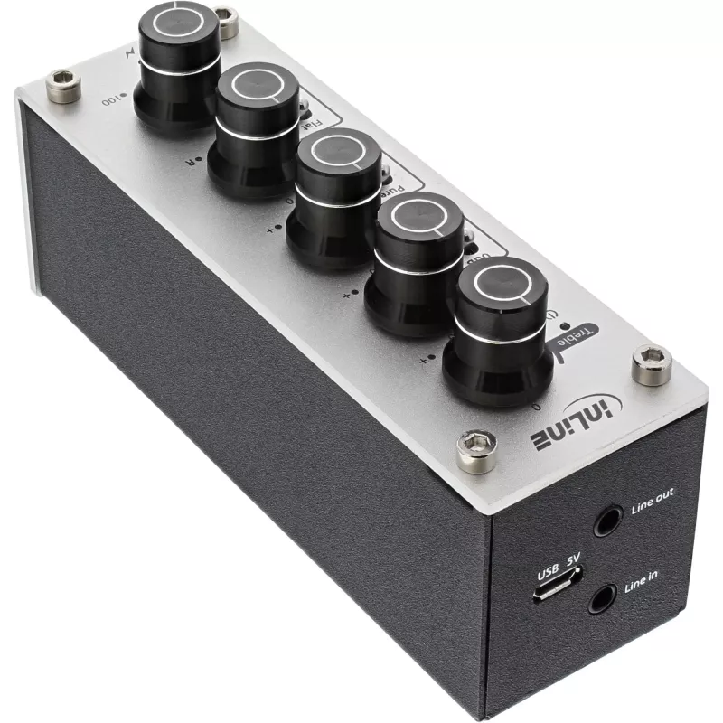 InLine AmpEQ mobile, Tri-Tone Hi-Res AUDIO predzosilňovač a slúchadlový zosilňovač, 3,5 mm stereo